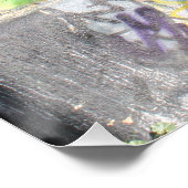 Poster Graffiti vert de l'espace extra-atmosphérique (Coin)