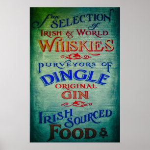 Poster Graffiti vintage