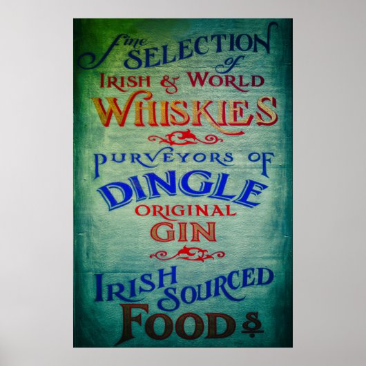 Poster Graffiti vintage (Devant)