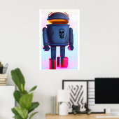 Poster Grafitti-Bot (Bureau à domicile)