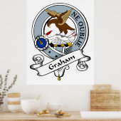 Poster Graham Clan Badge (Cuisine)