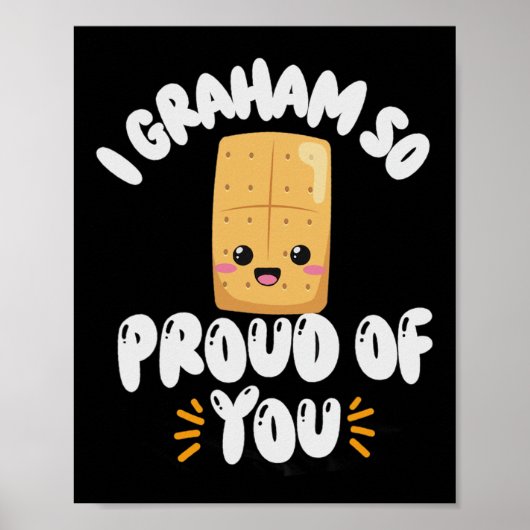 Poster Graham Tellement Fier De Vous Surveiller Test État (Devant)