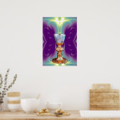 POSTER GRAIL / CHALICE DE MASSE SAINTE (Cuisine)