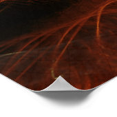 Poster Graines de fractale en spirale (Coin)