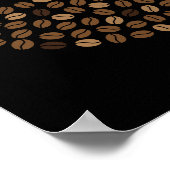 Poster grains de café (Coin)