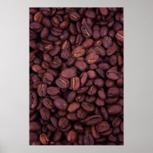 Poster Grains de café