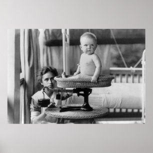 Poster Graisse de bébé, 1912