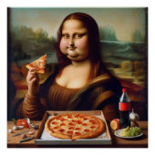 Poster Graisse Gioconda (Devant)