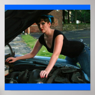 Poster Graisse Kitty