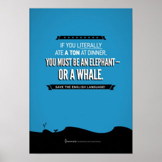 Poster Grammarly Whale