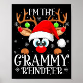Poster Grammy Reindeer Christmas Family Matching Group Fu (Devant)