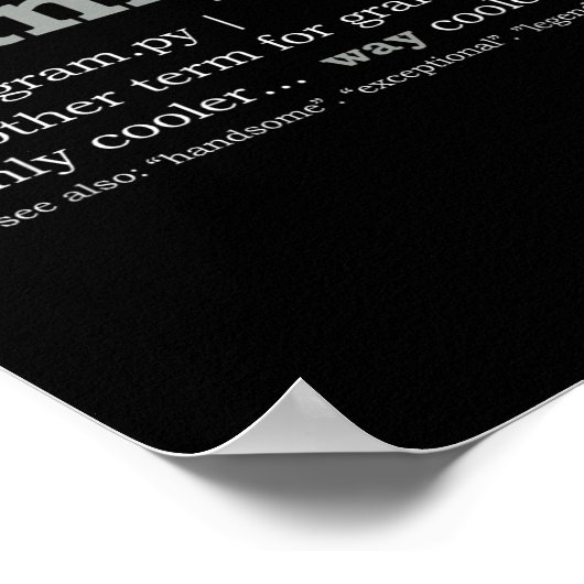 Poster Grampy Design_ Funny Definition  (Coin)