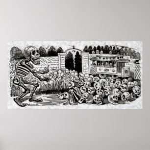 Poster Gran Calavera Eléctrica