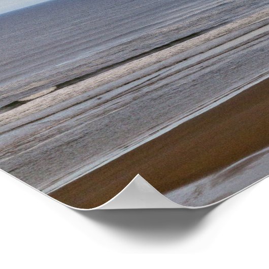 Poster Grand arc-en-ciel sur l'océan Pacifique à (Coin)