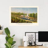 Poster Grand Army Review à Washington, DC 1865 (Bureau à domicile)