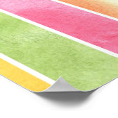 Poster grand arrière - plan aquarelle - aquarelle peintur (Coin)