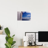 Poster Grand Bleu (Bureau à domicile)