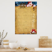 Poster Grand calendrier 2024 (Cuisine)