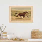 Poster Grand California Trotting Mare Sunol (0652A) (Cuisine)