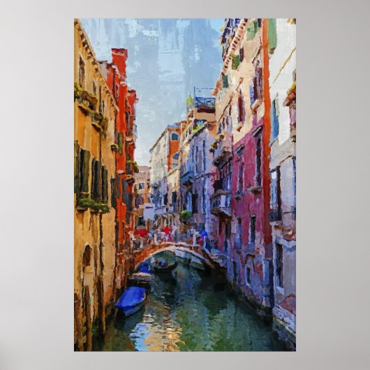 Poster Grand canal de Venise, Italie (Devant)