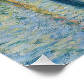 Poster Grand Canal Monet Venise Italie Peinture classique (Coin)