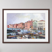 Poster Grand Canal vénitien