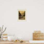 Poster Grand Canon, Colorado River (Cuisine)