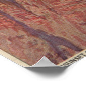 Poster Grand Canyon, Arizona - Coucher de soleil sur le p (Coin)