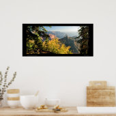 Poster Grand Canyon avec bouleau doré (Cuisine)