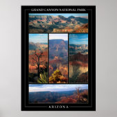 Poster Grand Canyon Collage (Devant)