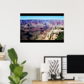 Poster Grand Canyon coloré (Bureau à domicile)