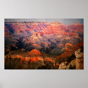 Poster Grand Canyon, coucher de soleil de l'Arizona styli