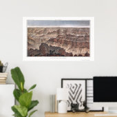 Poster Grand Canyon de Pt. Sublime par Dutton 1882B (Bureau à domicile)