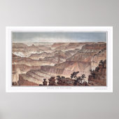 Poster Grand Canyon de Pt. Sublime par Dutton 1882C (Devant)