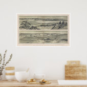 Poster Grand Canyon du mont Trumbull Imprimer 1882 (Cuisine)