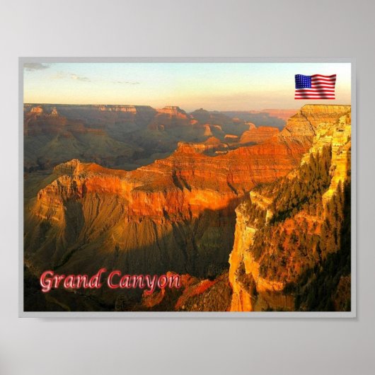 Poster Grand Canyon - États-Unis - (Devant)