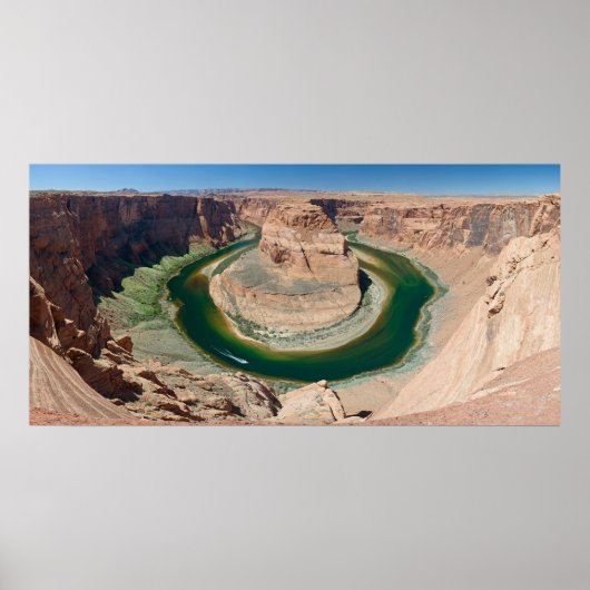 Poster Grand Canyon Horse Chaussure Bend (Devant)