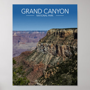 Poster Grand Canyon National Park Stylisé Voyage