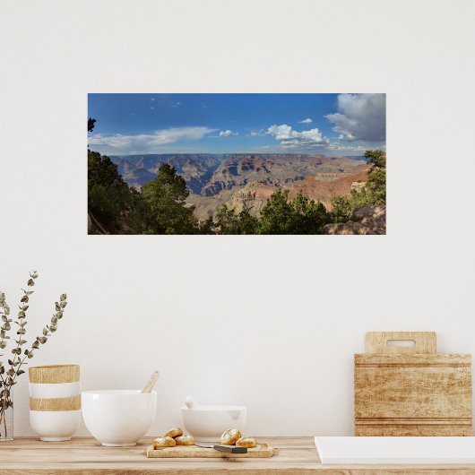 Poster Grand Canyon Panorama (Cuisine)