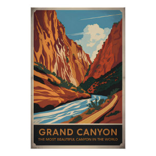 Poster Grand Canyon vintage