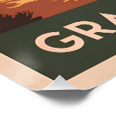 Poster Grand Canyon vintage (Coin)