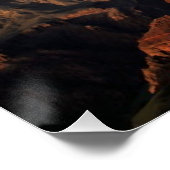 Poster Grand Canyon vu de South Rim en Arizona (Coin)