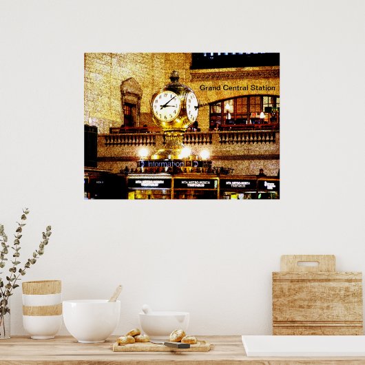 Poster Grand Central (Cuisine)