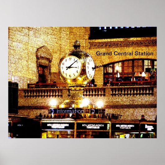 Poster Grand Central (Devant)