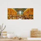 Poster Grand Central Terminal Panorama à New York (Cuisine)