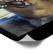 Poster Grand Chat Mème Floppa  (Coin)