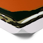 Poster Grand chat noir, (Coin)