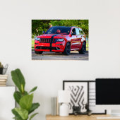 Poster Grand Cherokee SRT8 2012 (Bureau à domicile)