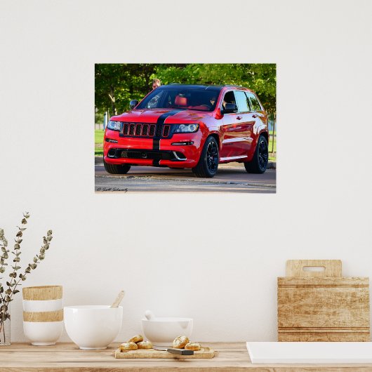 Poster Grand Cherokee SRT8 2012 (Cuisine)