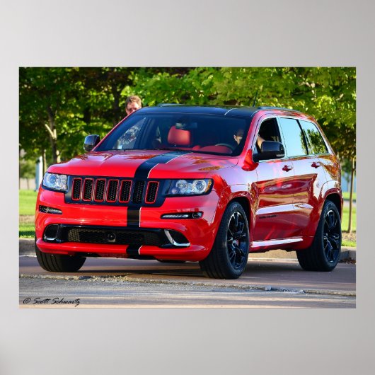Poster Grand Cherokee SRT8 2012 (Devant)